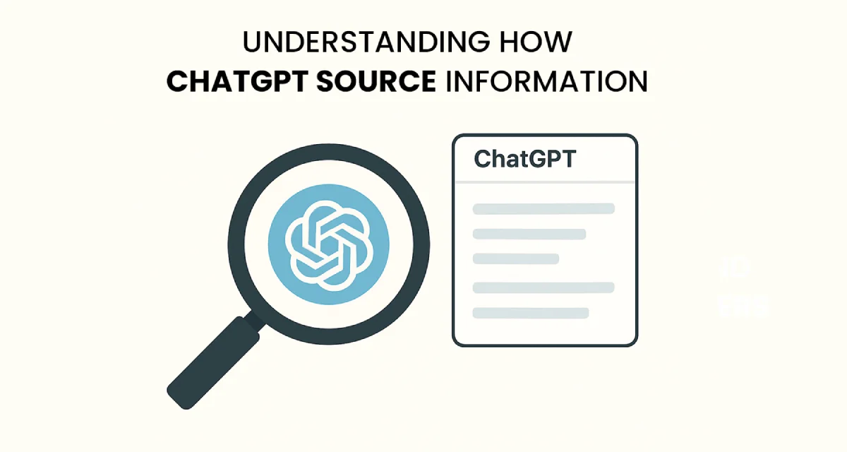 Understanding How ChatGPT Sources Information